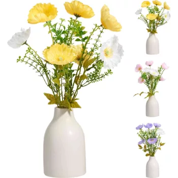 Virág Vázában Dekoráció 9,5*9,5*37cm C37910760 (12/#)