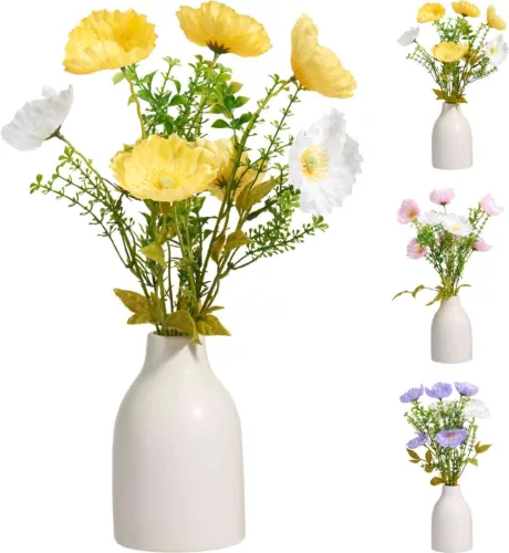 Virág Vázában Dekoráció 9,5*9,5*37cm C37910760 (12/#)
