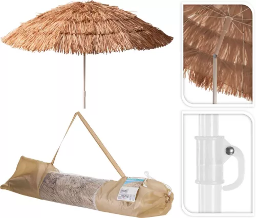 Napernyő Rafia Ø170cm Világosbarna X11700790 (6/#)
