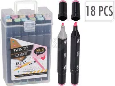 Alkoholos Filctoll Színes 18 Darabos 110112370 (36/#)