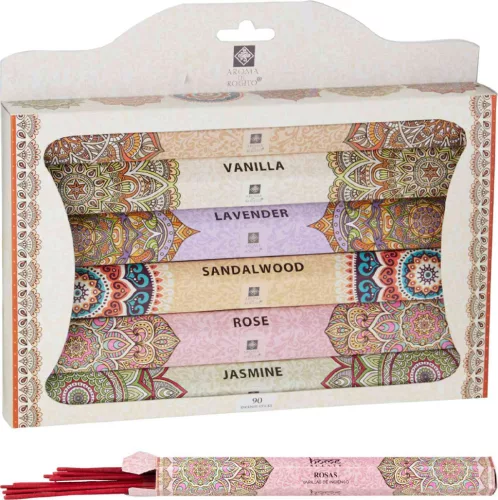 Füstölő Szett 6 Féle Illattal A89000080 (24/#)