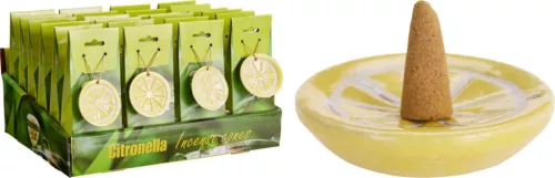 Citronella Szúnyogriasztó Tartóval 30 Darabos A89900040 (24/gy_48/#)