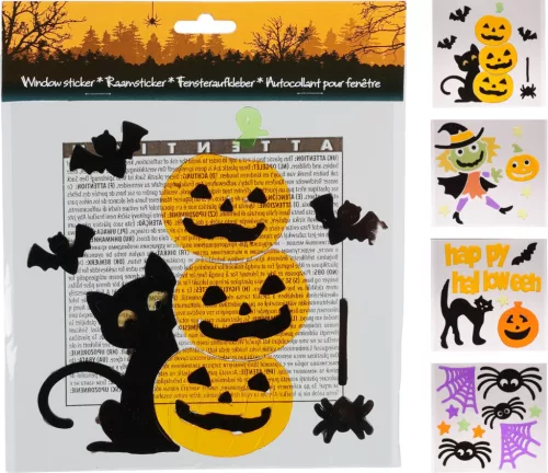 (Halloween) Ablakmatrica Zselés 478900010 (24/gy_48/#)