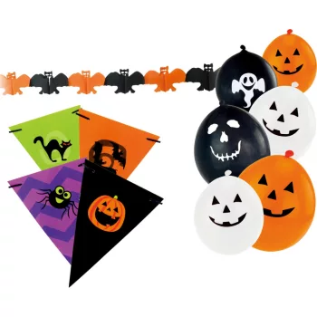   (Halloween) Dekorációs Készlet 8 Darabos 491664130 (12/gy_48/#)
