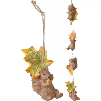 Függő Dekoráció Mókus 11cm ALX971800 (12/gy_48/#)