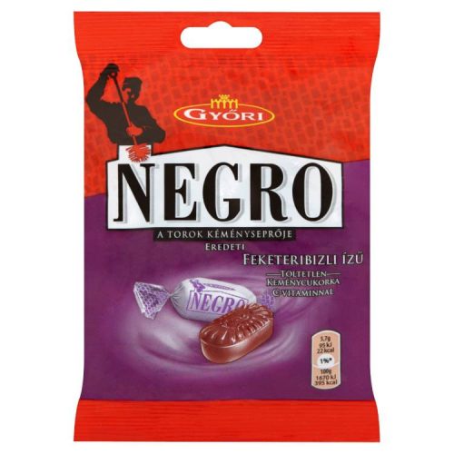 Negro Cukorka Feketeribizli 79G (e)