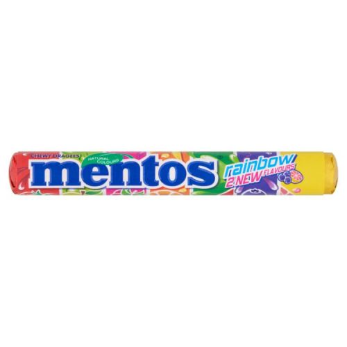 Mentos Cukor Rainbow 37,5G (e)