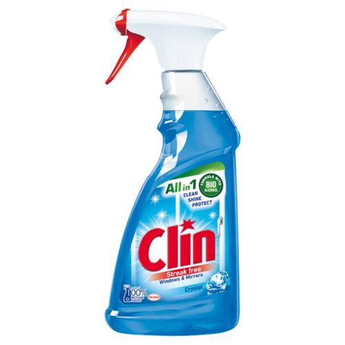 Clin Ablaktisztító Szóróf.Kék 500Ml (e)