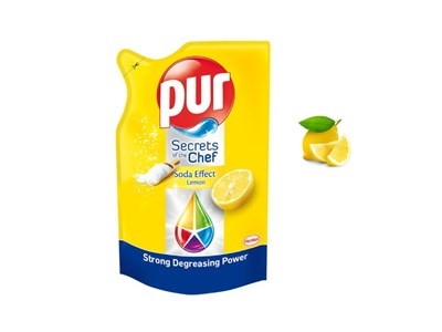 Pur Mosogató Szer Utántöltő Lemon 450Ml (e)