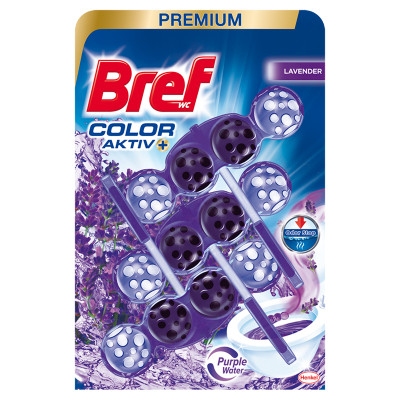 Bref Color Aktiv Wc Frissítő Lavender 3X50G (e)