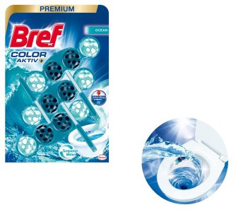 Bref Color Aktiv Wc Turquoise Ocean 3X50G (e)