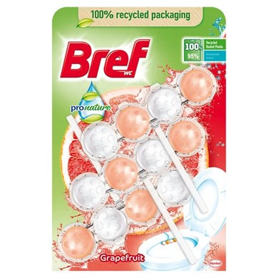 Bref Pronature Wc Frissítő Grapefruit 3X50G (e)