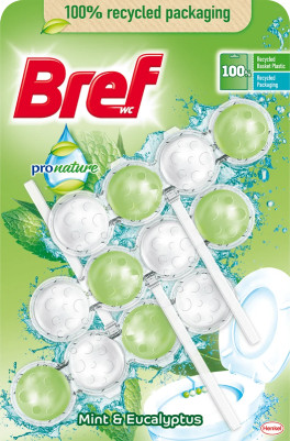 Bref Pronature Wc Frissítő Mint Eucalyptus 3X50G (e)