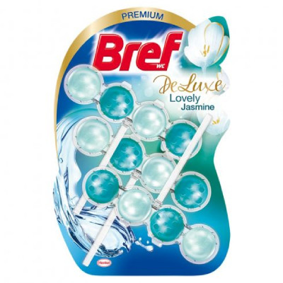 Bref De Luxe Wc Frissítő Jasmine 3X50G (e)