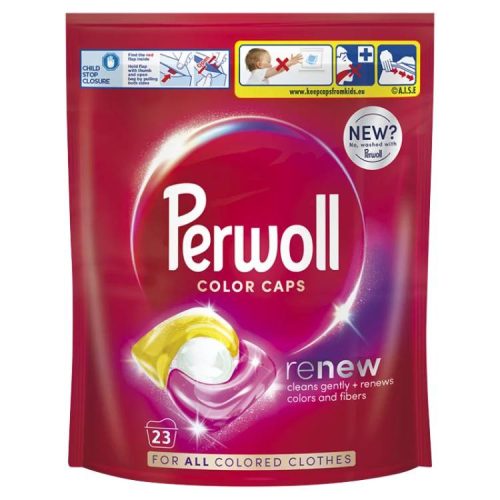 Perwoll Renew&Care Mosókapszula Color 23Db (e)
