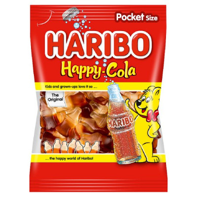Haribo Gumicukor Happy Cola 100G (e)