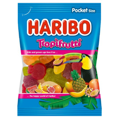 Haribo Gumicuk.Tropifrutti 100G (e)
