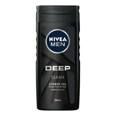 Nivea Men Tusfürdő Deep 250Ml (e)